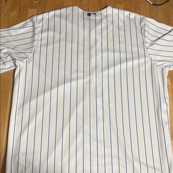 NWT Majestic Coolbase Chicago Cubs Pinstripe Jersey - Picture 8 of 10
